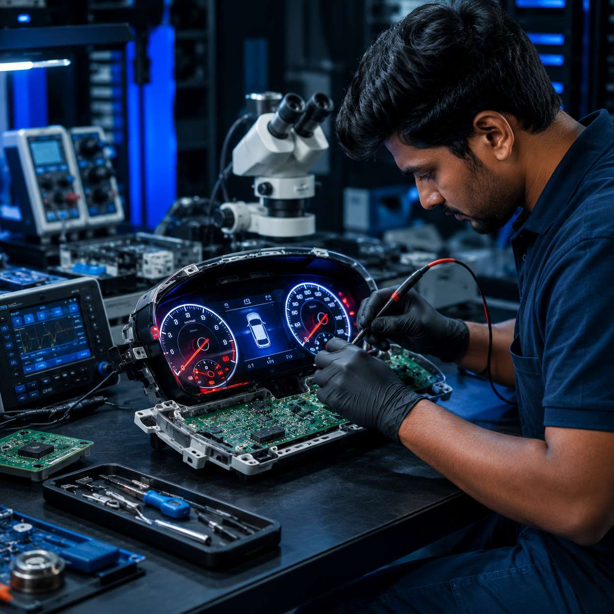 Digital Speedometer Repair